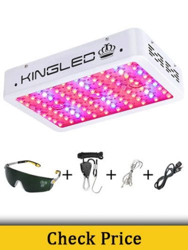 King Plus 1000w LED Grow Light Double Chips Full Spectrum reviews