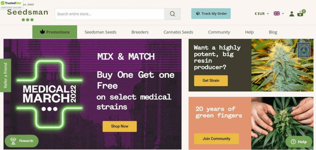 Seedsman Seed Bank