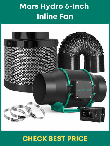 Mars Hydro 6-Inch Inline Fan