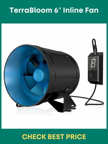 TerraBloom 6″ Inline Fan