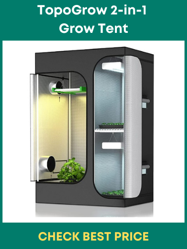 TopoGrow 2-in-1 Grow Tent