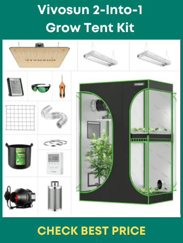 Vivosun 2-Into-1 Grow Tent Kit