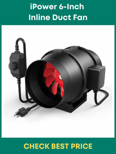 iPower 6-Inch Inline Duct Fan