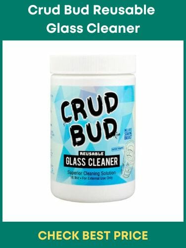 Crud Bud Reusable Glass Cleaner