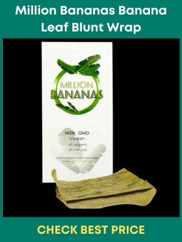 Million Bananas Banana Leaf Blunt Wrap