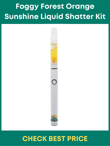 Foggy Forest Orange Sunshine Liquid Shatter Kit