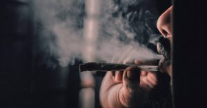 smoke wet weed