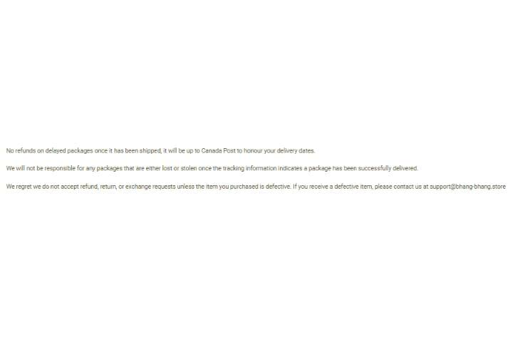Refund Policy