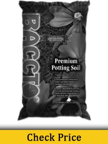 Michigan Peat 1225 Baccto Premium Potting Soil 25 Pound