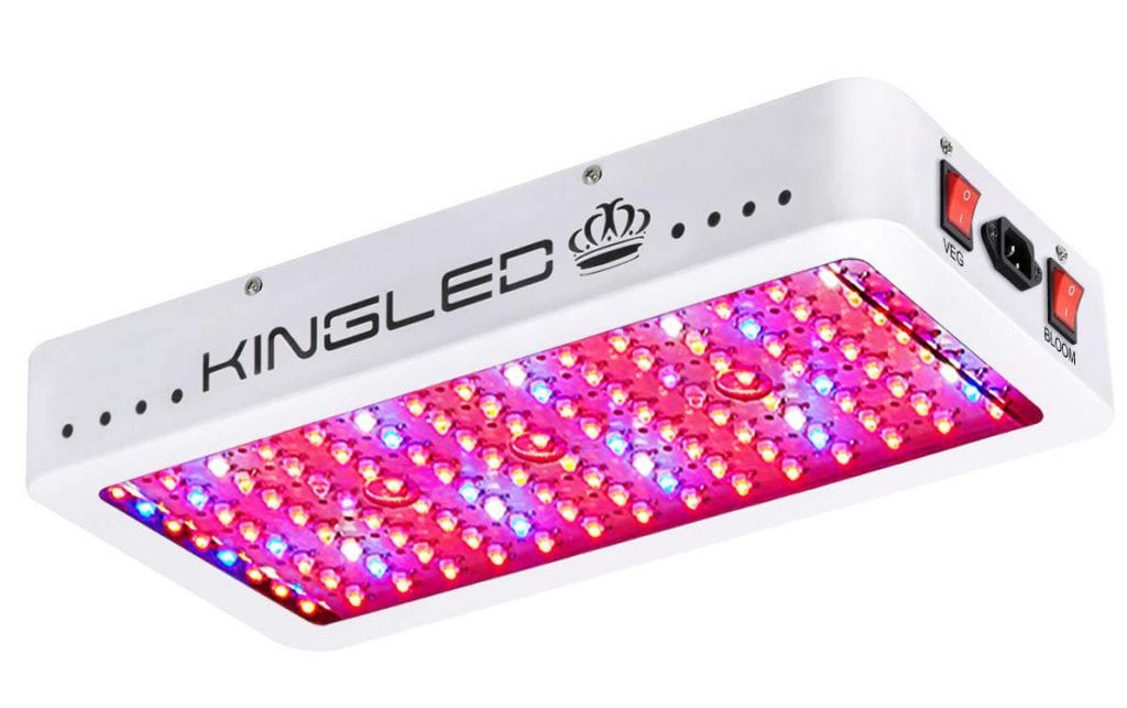 King Plus 1500w LED grow light review: First Look