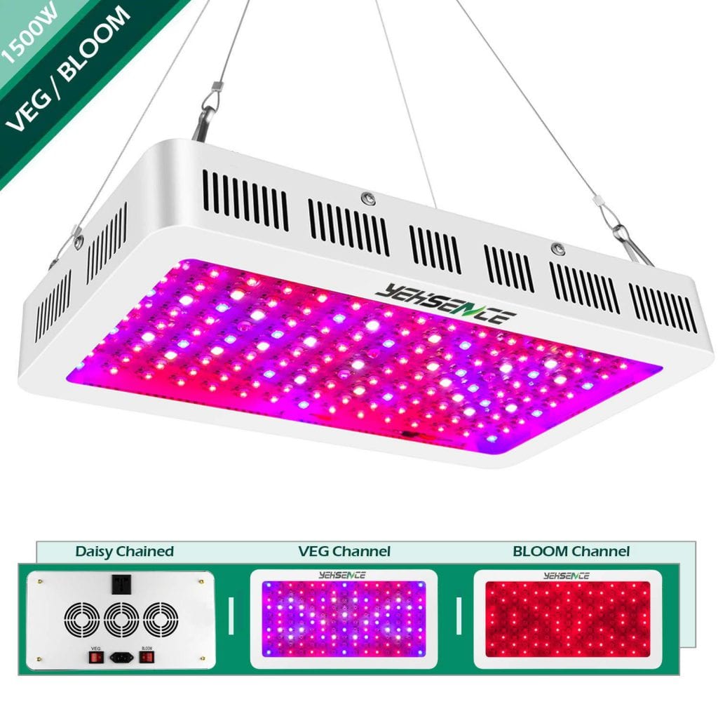 Yehsence 1500w LED grow light review: First Look