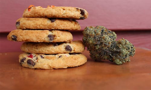 Choco Chip Weed Cookies
