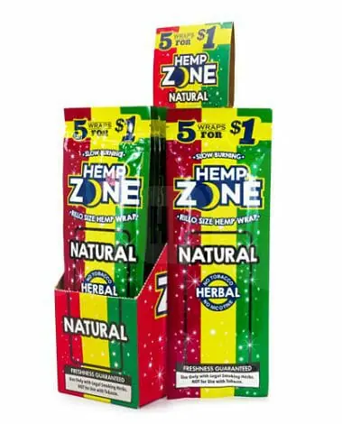 Hemp Zone Natural Wraps