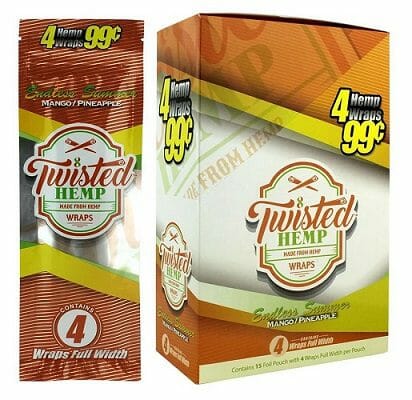 Twisted Hemp All-Natural Blunt Wraps