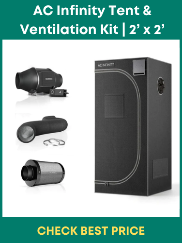 AC Infinity Tent & Ventilation Kit 2’ x 2’