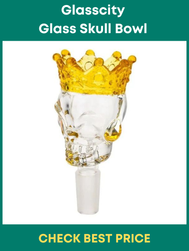 Glasscity Glass Skull Bowl