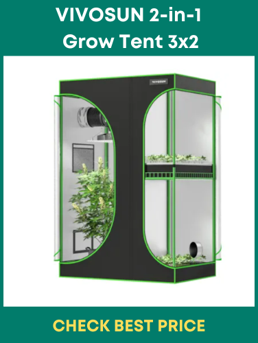 VIVOSUN 2-in-1 Grow Tent 3x2