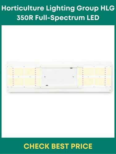 Horticulture Lighting Group HLG 350R Full-Spectrum LED