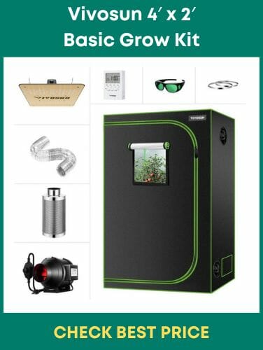 Vivosun 4′ x 2′ Basic Grow Kit
