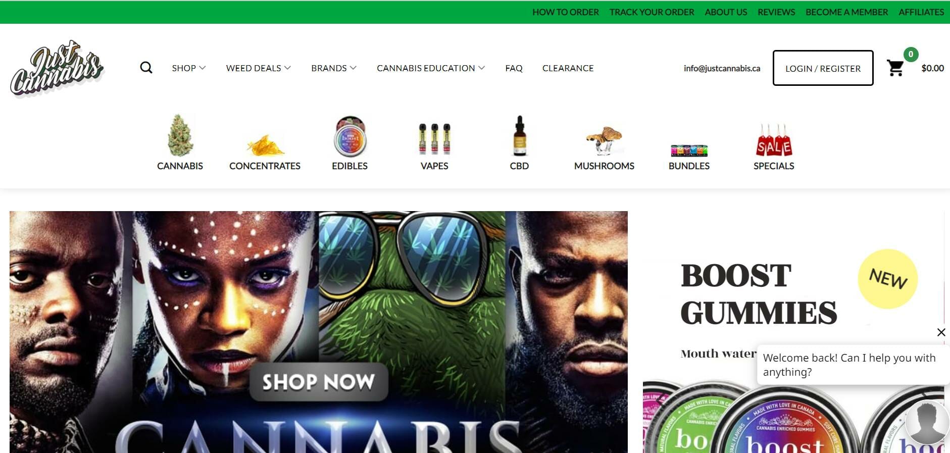Just Cannabis Online Dispensary